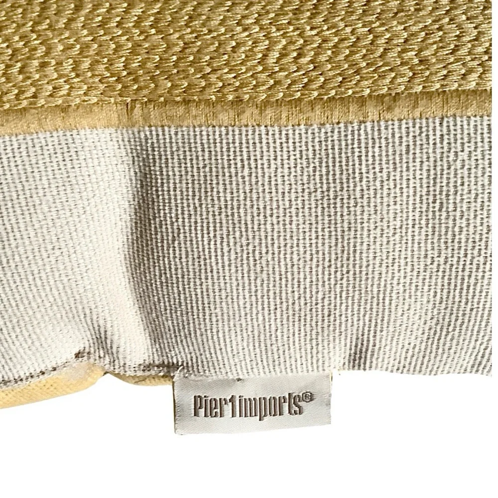 Pier 1 Green Key Throw Decorative
